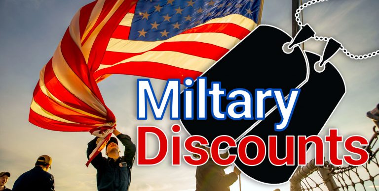 military discounts