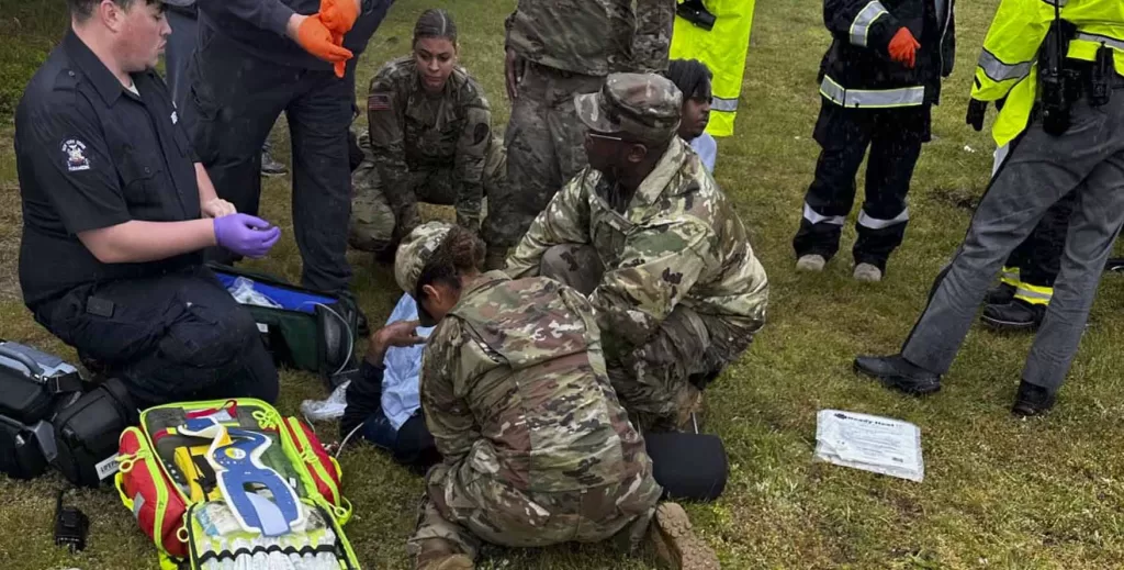New York Army National Guard MPs Deliver Heroic Response to Long Island Car Crash
