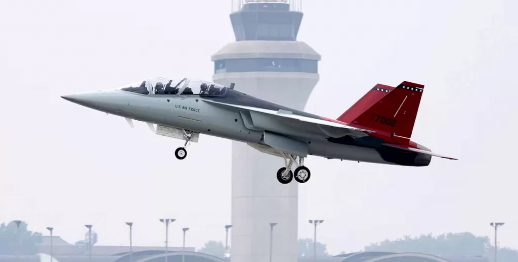 U.S. Air Force Begins Testing New T-7A Red Hawk Aircraft