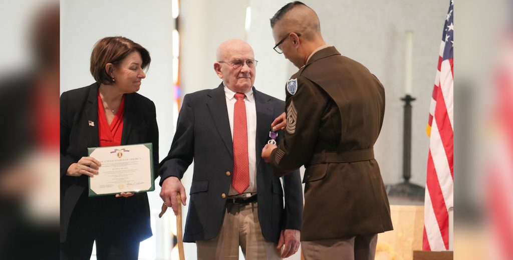 73 Years After Being Wounded During Korean War, Minnesota Veteran Finally Receives Purple Heart