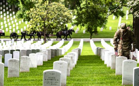 Trump’s Arlington Cemetery Event Violates Federal Law, Disrespects Veterans